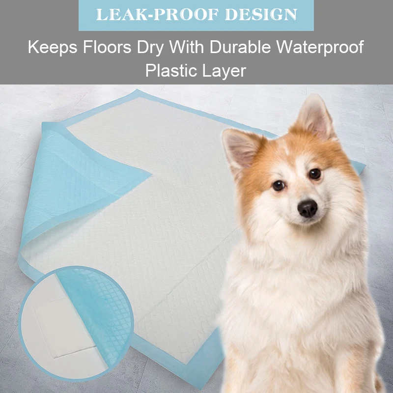 High Quality Leakproof 7layer Dog Pee Puppy Outdoor Pads Pet Training