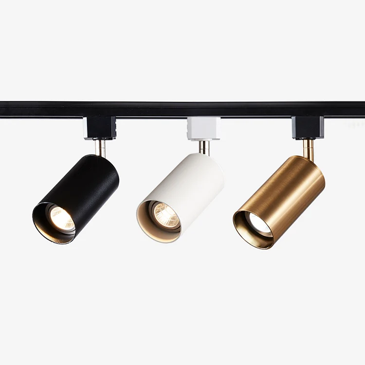 Современный дизайн 48 в gu10 cob фокус Вращающаяся головка квадратная Магнитная линейная домашняя система рельсовое освещение треки светодиодный светильник