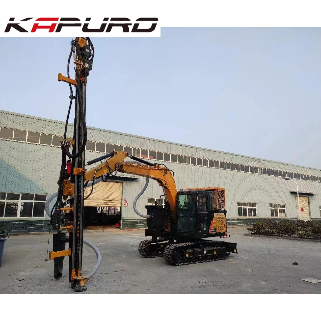 TXWG-45 Electric Lightweight Hydraulic Rock Drill Jumbo 1T Single Boom Pump 6-10 Bar Slag Discharge F=6-18 Hardness Tunnel