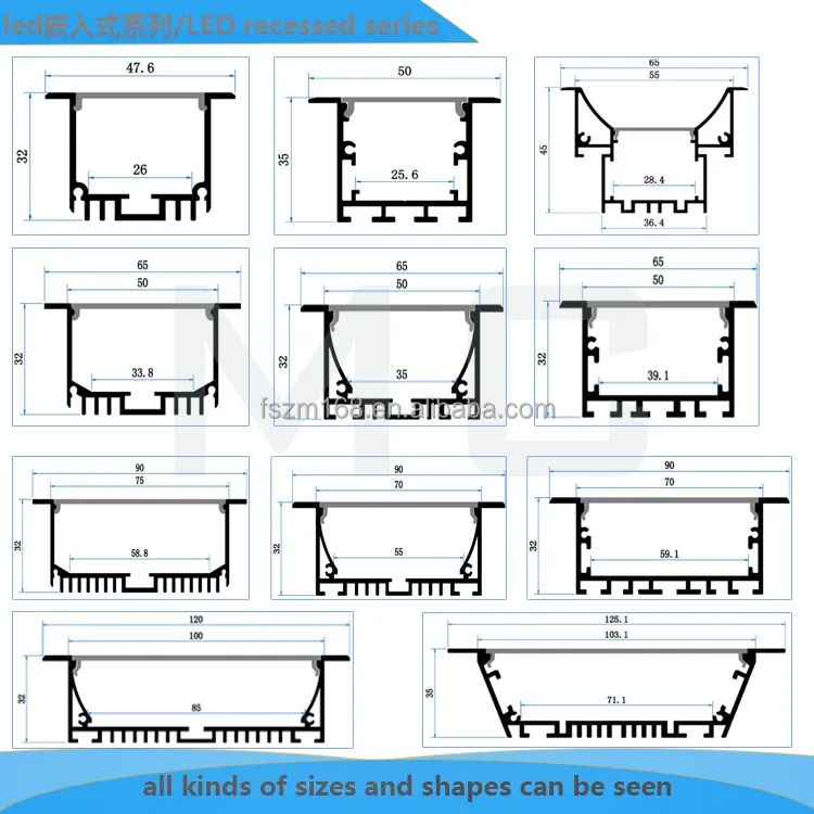 Led Aluminum Profile Show Box/two Layers Sample Box, HOT SALE 17mm Led ...