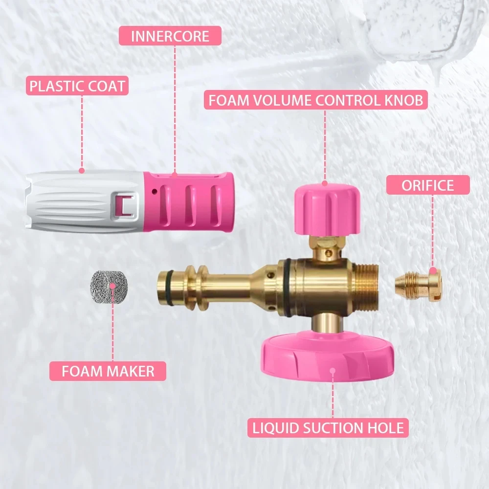 Пенопластовый распылитель для мойки высокого давления серии Karcher 1 л