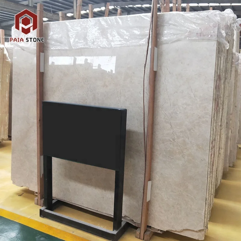 Mármol beige Sunny de alta calidad para revestimiento de paredes y pavimentos en el vestíbulo de hoteles