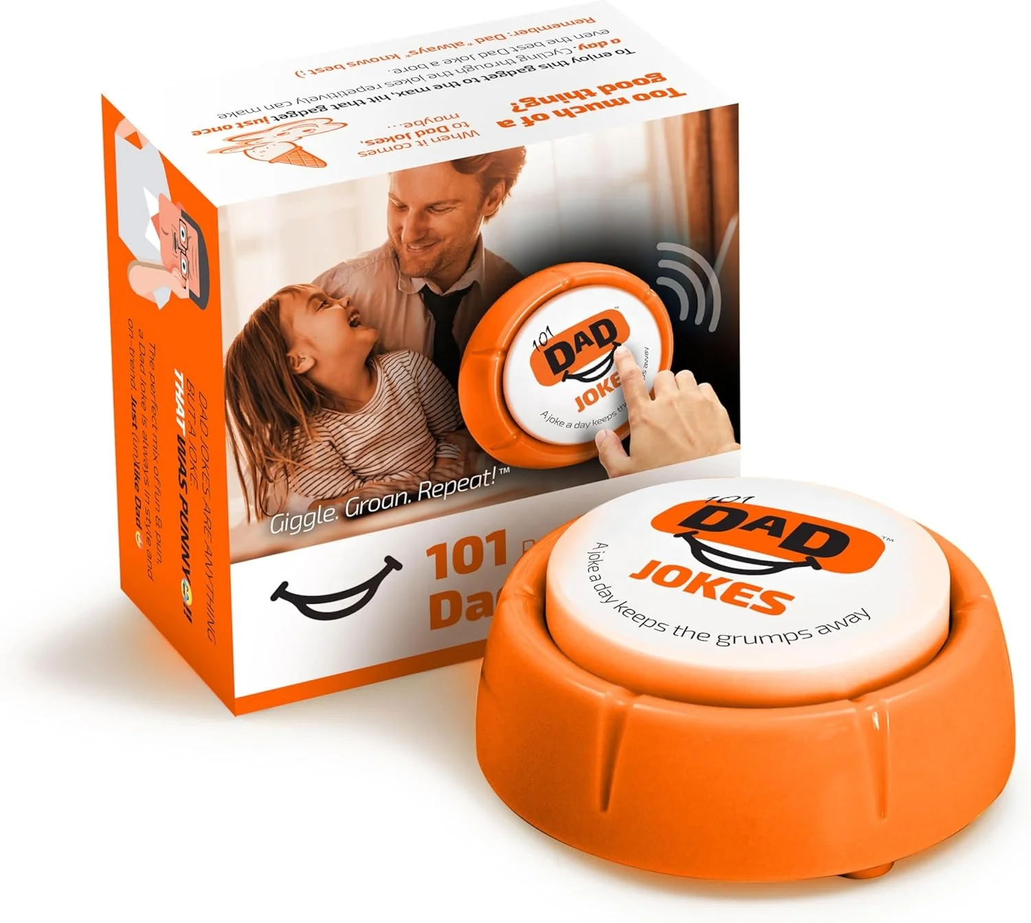 Sound Gadget with 101 Random Dad Jokes Stress Relief and Mood Booster Funny Novelty Gag Gadget Sound Gift Sound Gadget with 101 Random Dad Jokes Stress Relief and Mood Booster Funny Novelty Gag Gadget Sound Gift