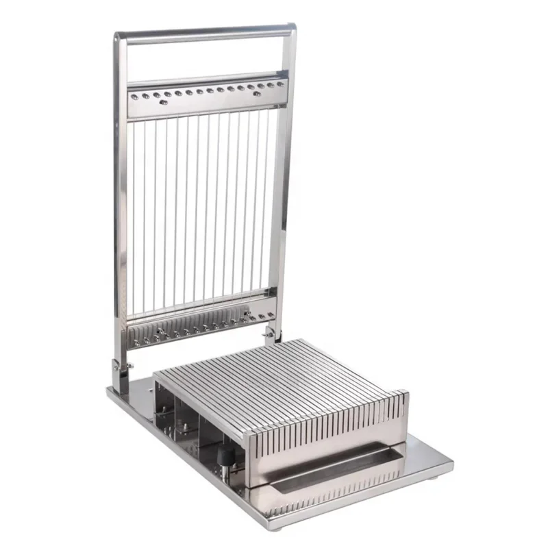 Stainless Steel Chocolate Cutter Machine Soft Sweets Cheese Block Cutting Machine Manual Operation Chocolate Dividing Machine