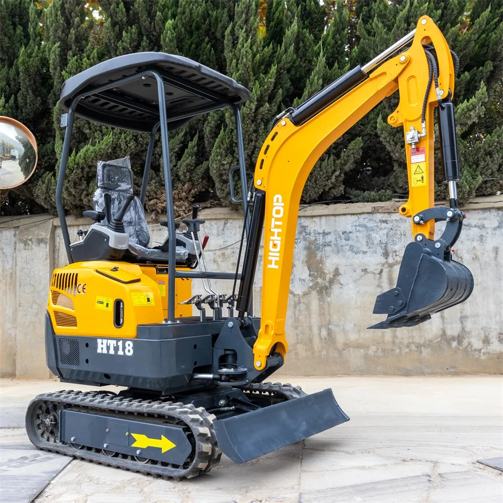 Kineski mini bager 1,8 tona dizel motor male mašine za kopanje sa priključkom za bager