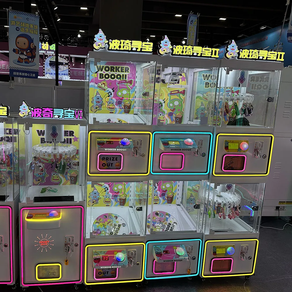 人気のクレイジーおもちゃ2クレーンゲーム機おもちゃ爪キャッチ