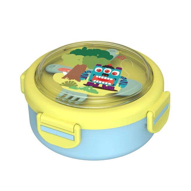 316 Stainless Steel Inner Lunch Box for Kids With Double Bowls