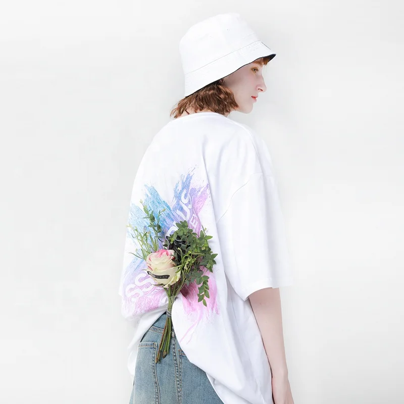 Shop PCMY Shirt - Oversize Printed T-Shirt for Casual Wear
