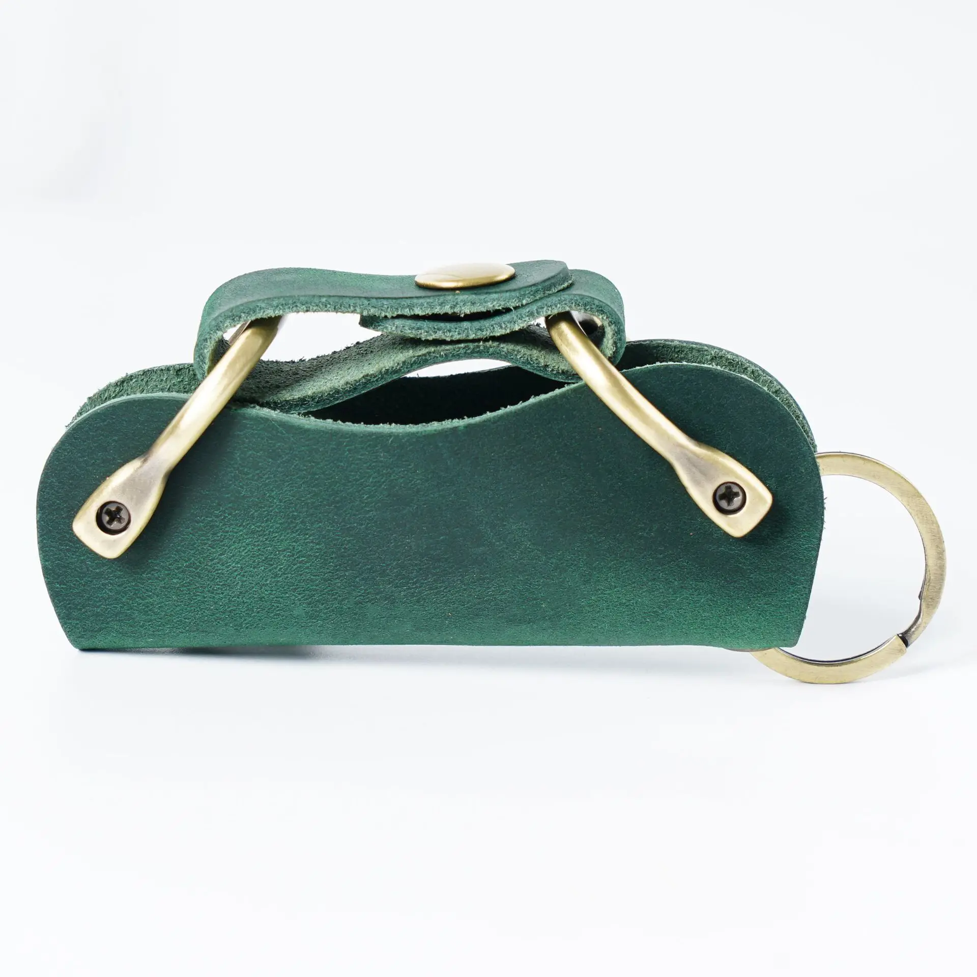 Echtlederen sleuteletui met sleutelorganizer sleutelhanger_voghion.com