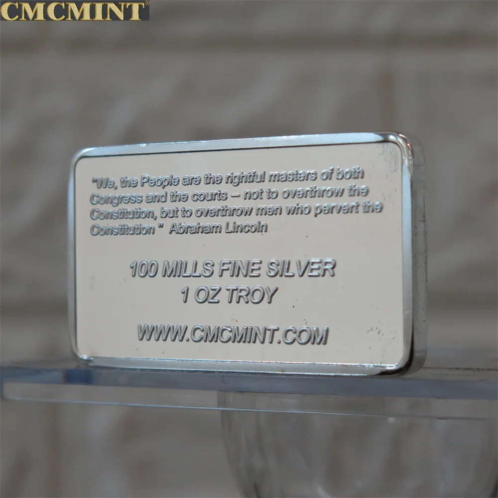 미국 실버 코인 1 Oz .100 밀스 실버 도금 가져 오기 Ak47 바