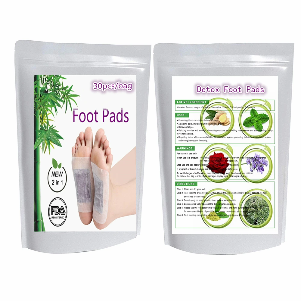 Hodaf Foot Patch Bamboo Vinegar Lavender 2-in-1 Foot Patch ...