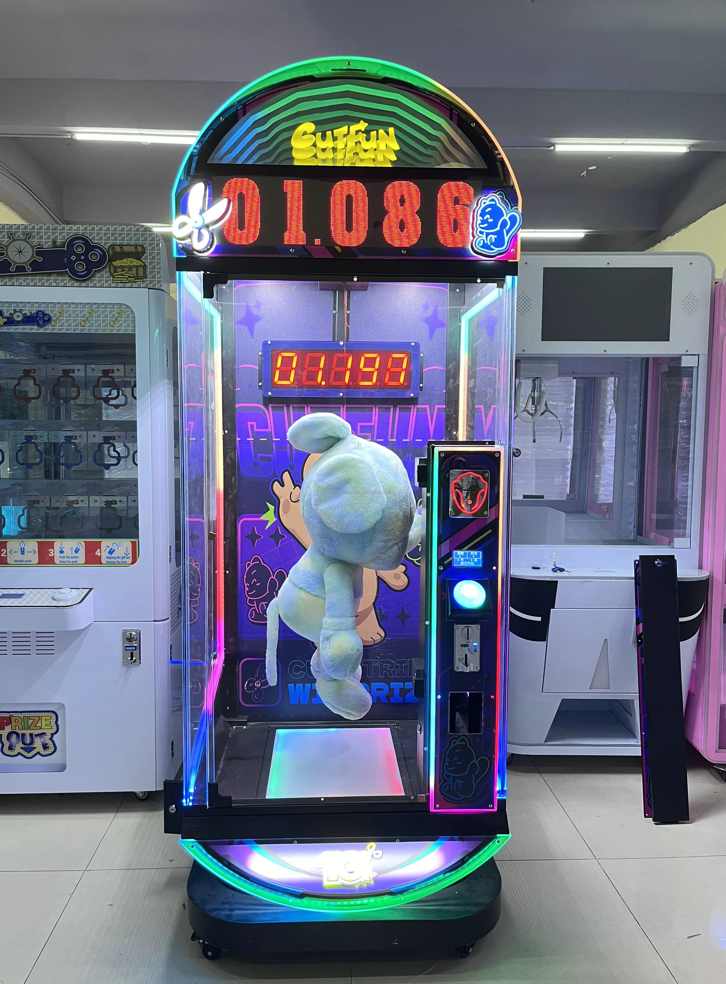 2025年新作 Playfun 10秒チャレンジゲーム機 - アミューズメントセンター用