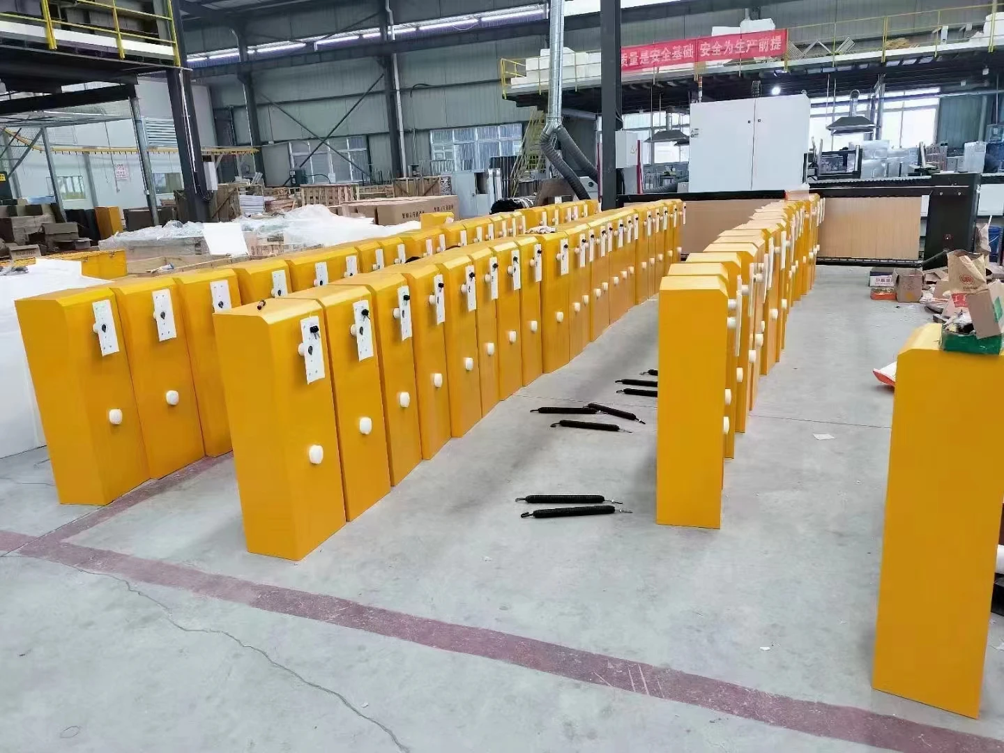 Heavy Duty Servo Motor Parking Barrier Dc Motor 24v Vehicle Barrier