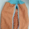 Orange + blue regular zipper