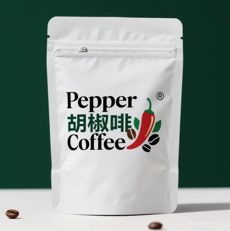 Repackable 1kg 500g 250g Matte Flat Bottomed Coffee Bag Packaging with Zipper and Valve