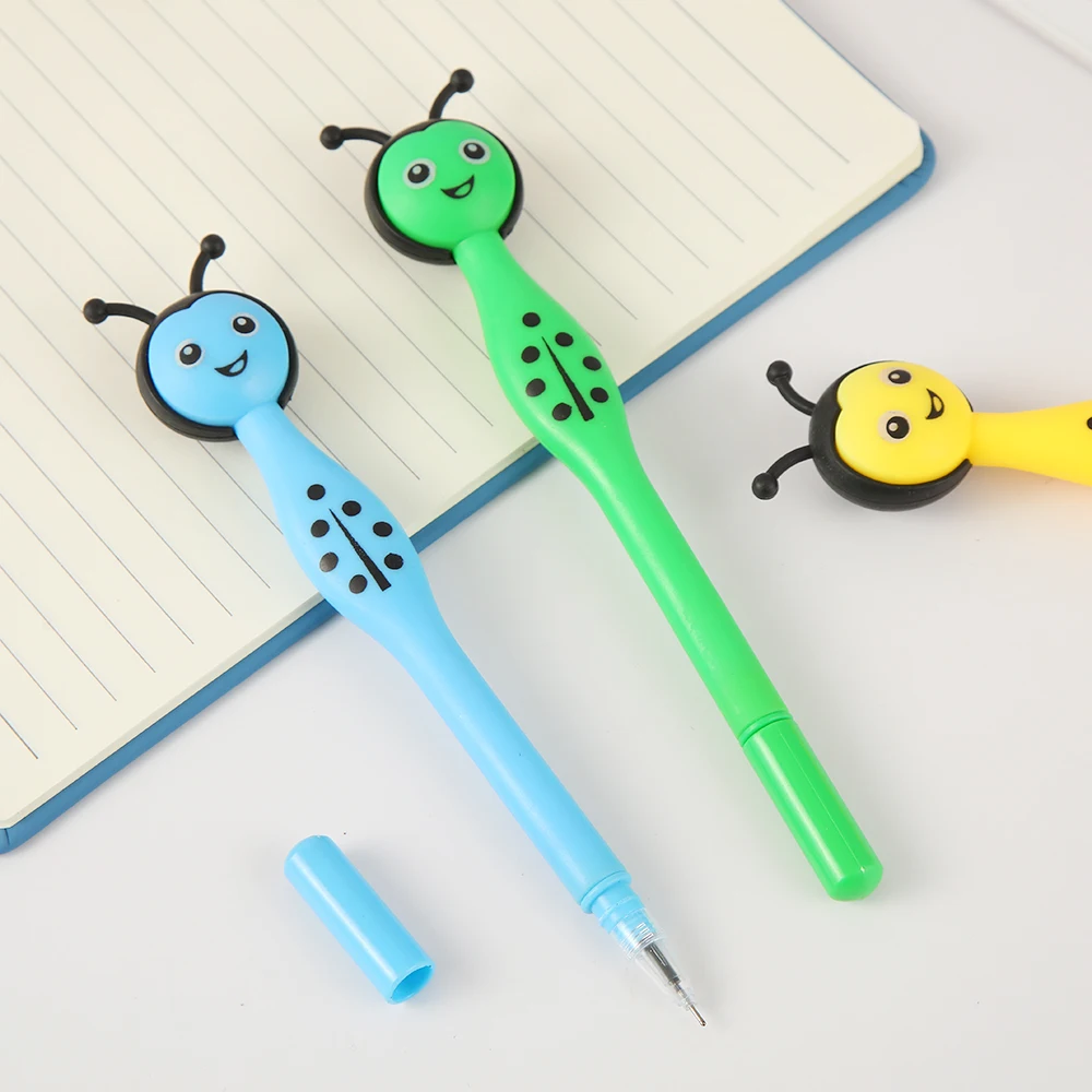 Manufacturers Supply Bee Ball-point Pen Children Stationery Creative Shape Cartoon Pen