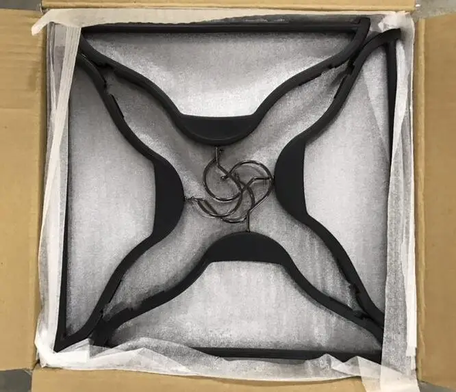 Eco Friendly Recycled Black Plastic Thick Coat Hangers Buy Black