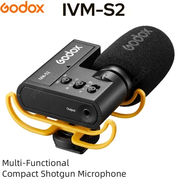 GODOX IVM-S2  Microphone Mobile Phone Micro SLR Camera Live Recording Interview Condenser Microphone detail image