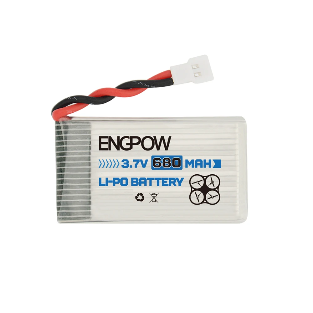 Nominal Voltage 3.7V 680mah rechargeable LIPO battery