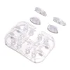 Juego de botones transparentes Joy-con de 20 piezas