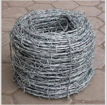 Factory Direct Supply PVC Coated Sharp Razor Barbed Wire 2.5 mm 3.5 mm Iron Wire Security Fence Mesh Barbed Wire Coil for Sale