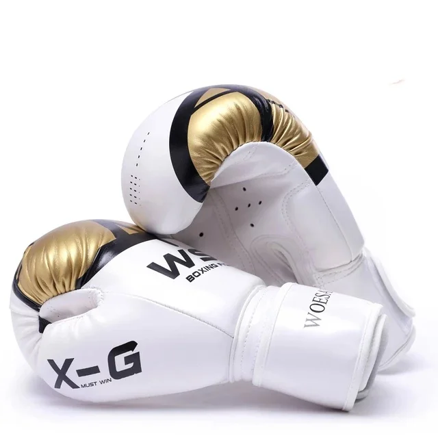 guantes de Kick Boxing para hombres y mujeres,Karate,Muay Thai,lucha libre,Sanda,entrenamiento,equipo de entrenamiento para niños y adultos 
