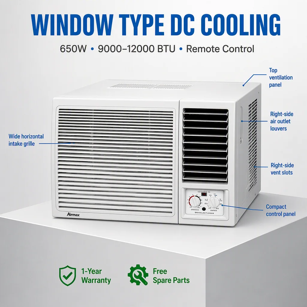 Solar Air Conditioner, 24V, 48V, 1HP - detail 8