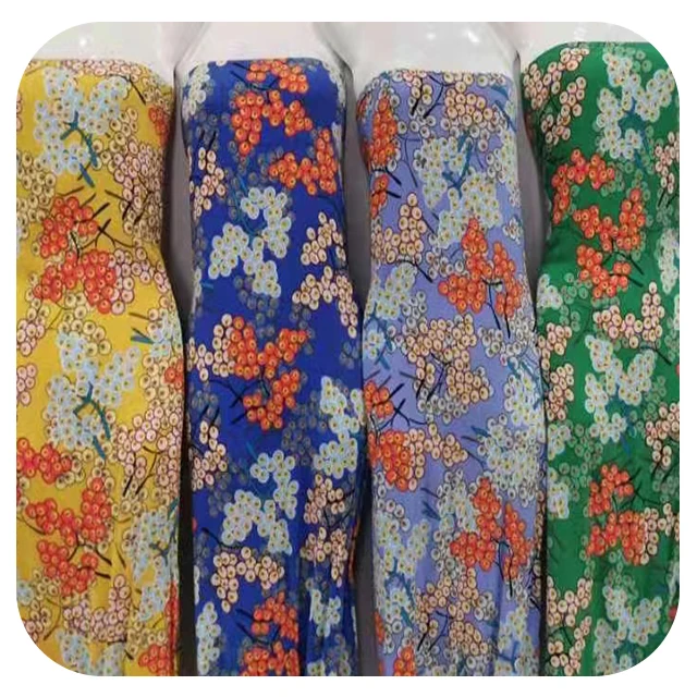 Pocket Fabric Most Popular in Tropical Countries and Comfortable 100% Rayon Fabric for Skirt Dress