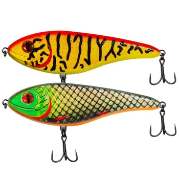 CHEERY Fishing Tackle Live Bait Stainless Steel Slow-Sinking Jerk Bait 150mm 80g Freshwater Bionic Pike – Lure – view 4
