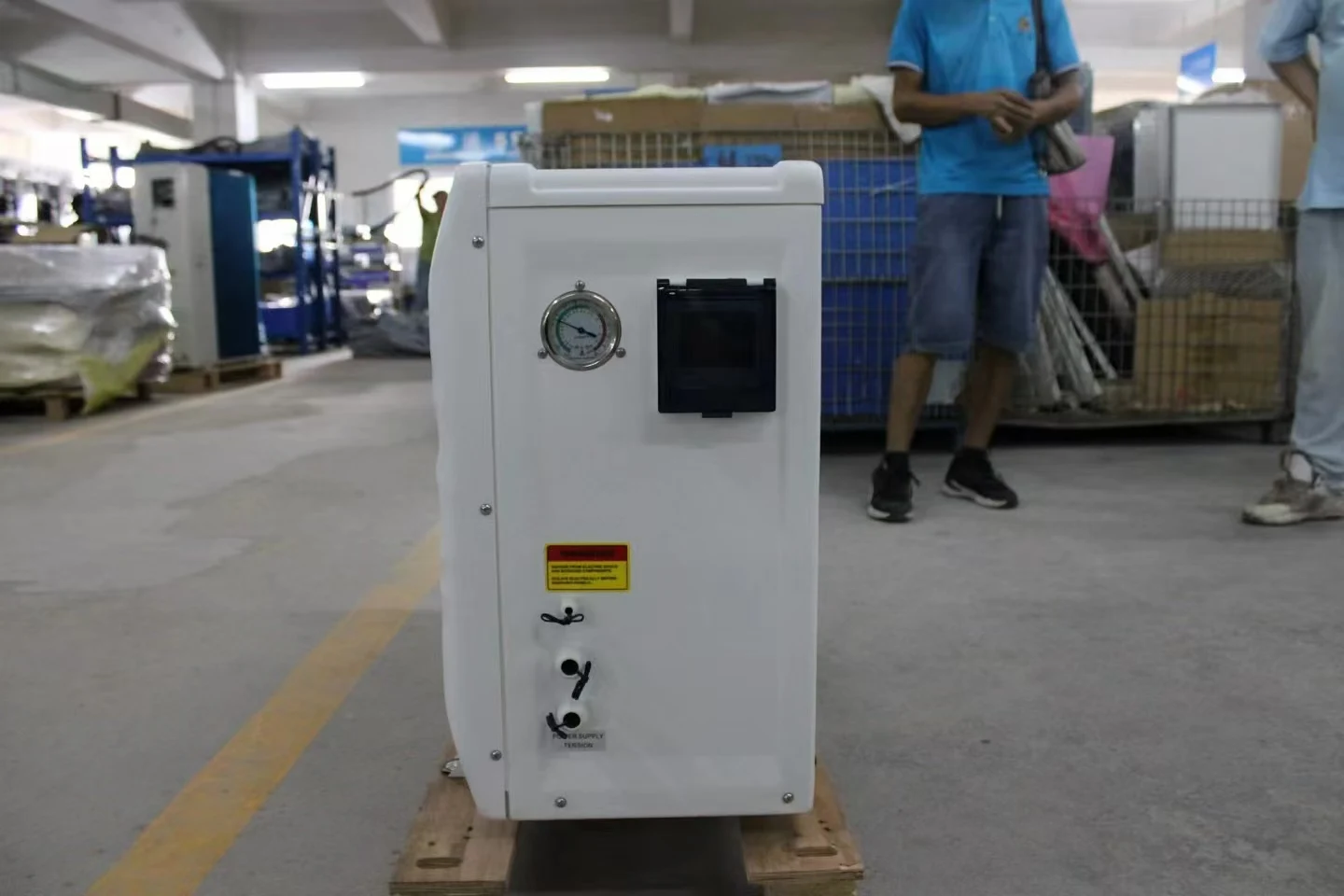 R290 Monoblock 12KW DC Inverter Air Source Heat Pump A+++ Cooling Features for Hotels Solar/Electric with Metal EVI DHW ERP