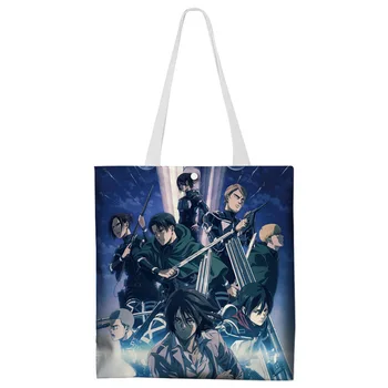 Anime Game Canvas Bag My Hero Academia Chainsaw Man Attack on Titan Canvas Bag