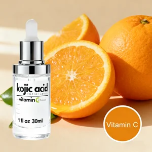 Radiant Rejuvenation 30ml Organic Vitamin C Kojic Acid Serum for Anti-Wrinkle Hydration Youthful Face Improve Skin Dullness