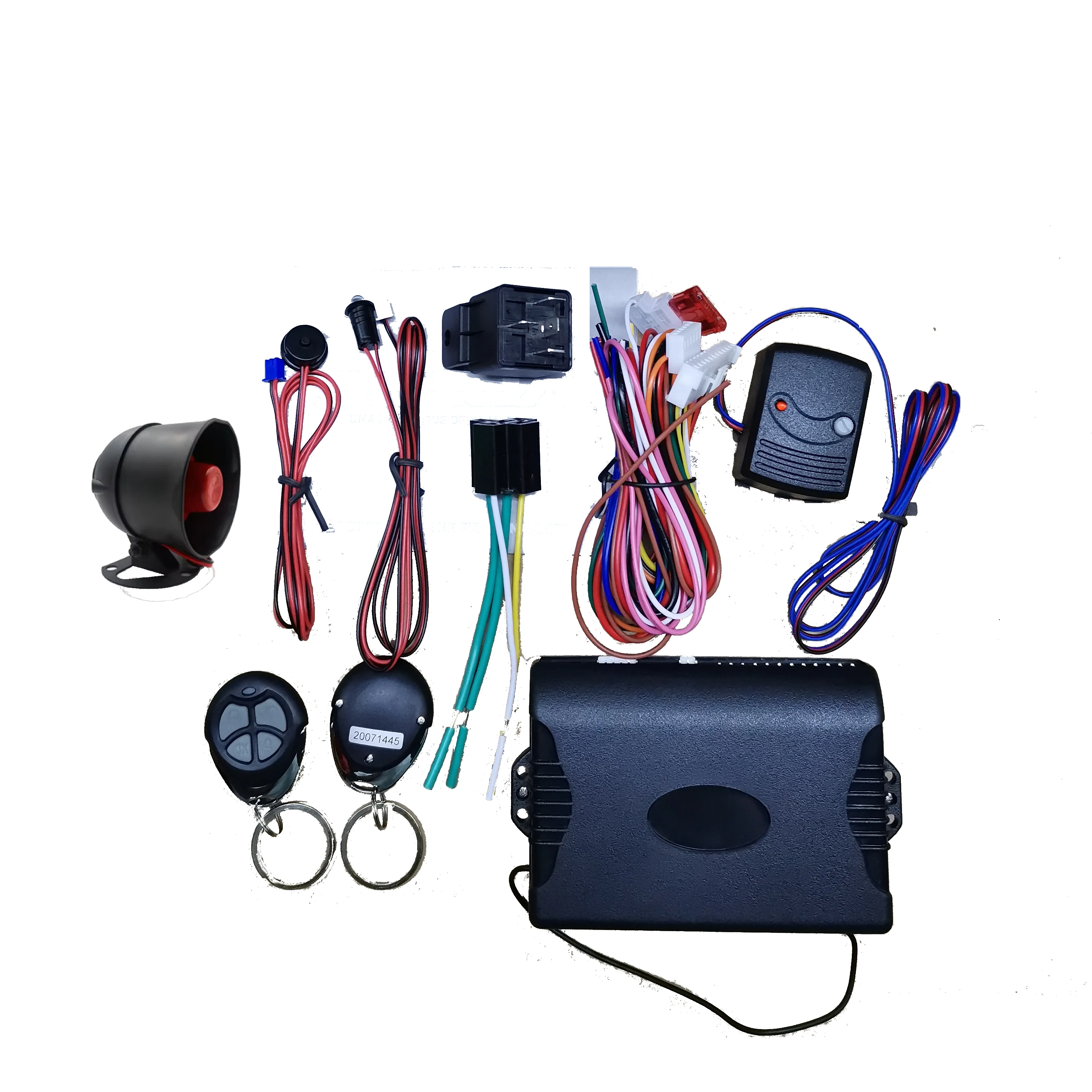 Auto Car Alarm Canbus with Power Window Output Car Alarm for European Market