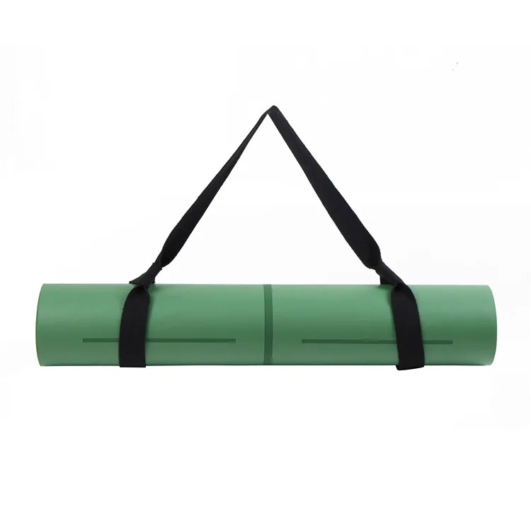 5mm Thick Custom Print Leather Yoga Mat Antislip Ecofriendly Natural