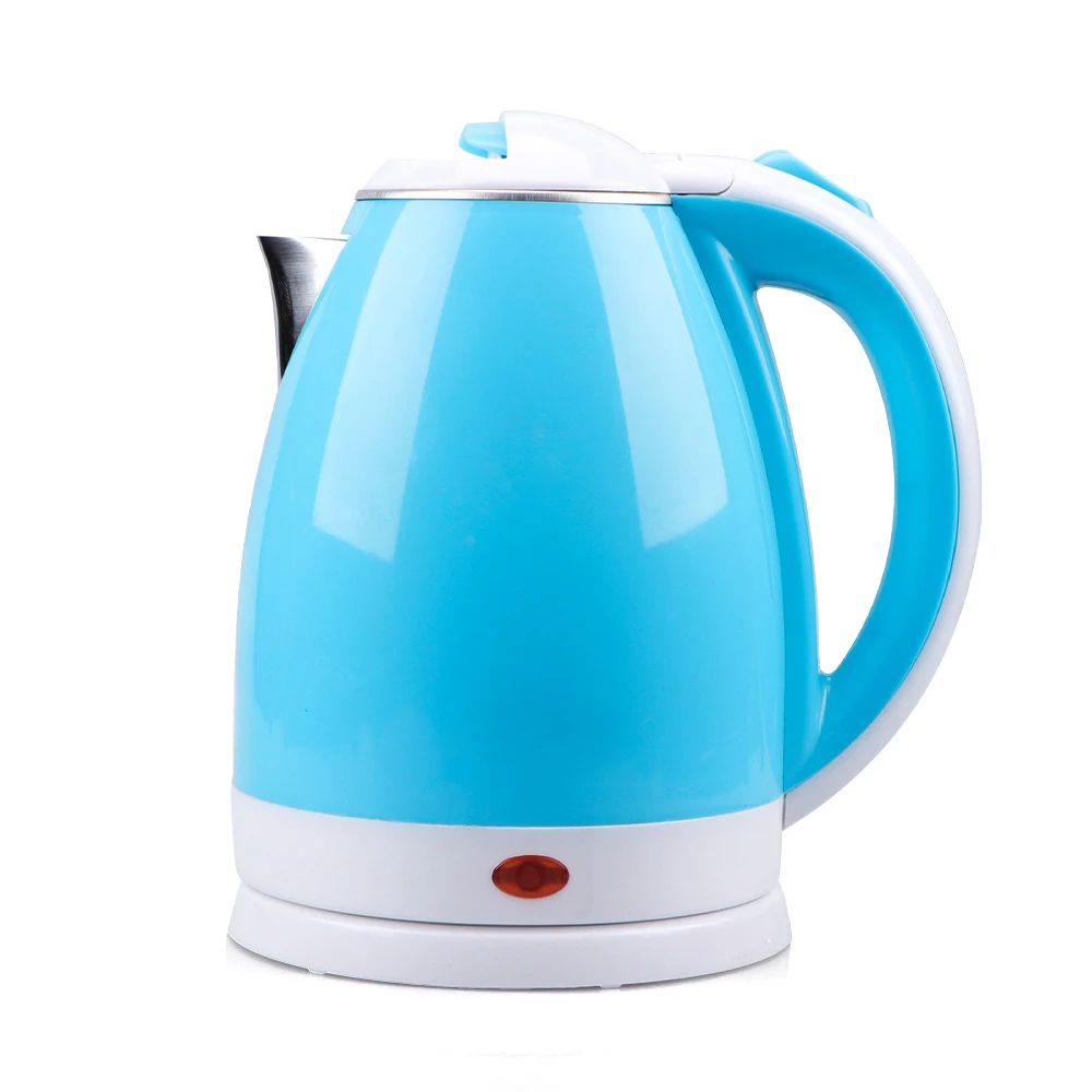 Electric Water Kettle 2l Double Wall Stainless Steel Cool Touch Tea
