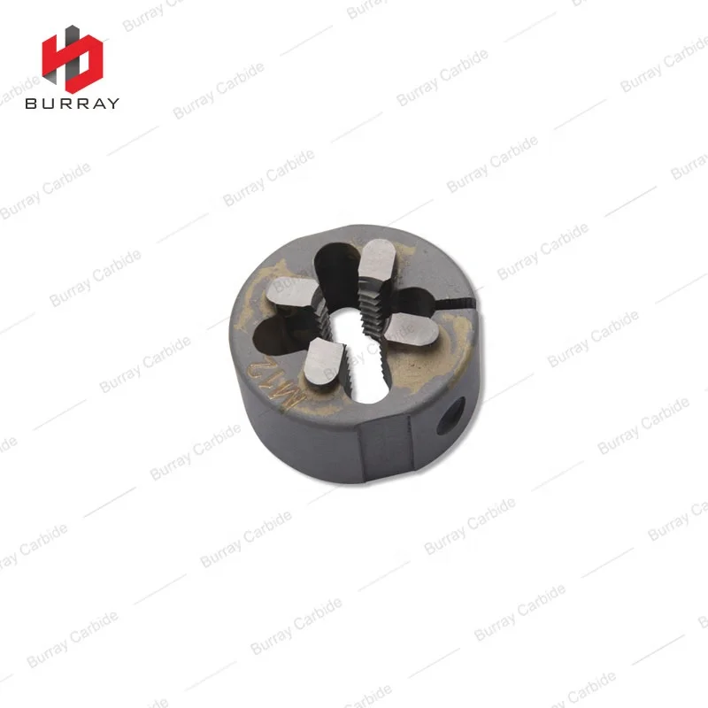 Carbide Threading Cutting Round Die Stock Adjustable Die Solid Round Machine Screw Dies