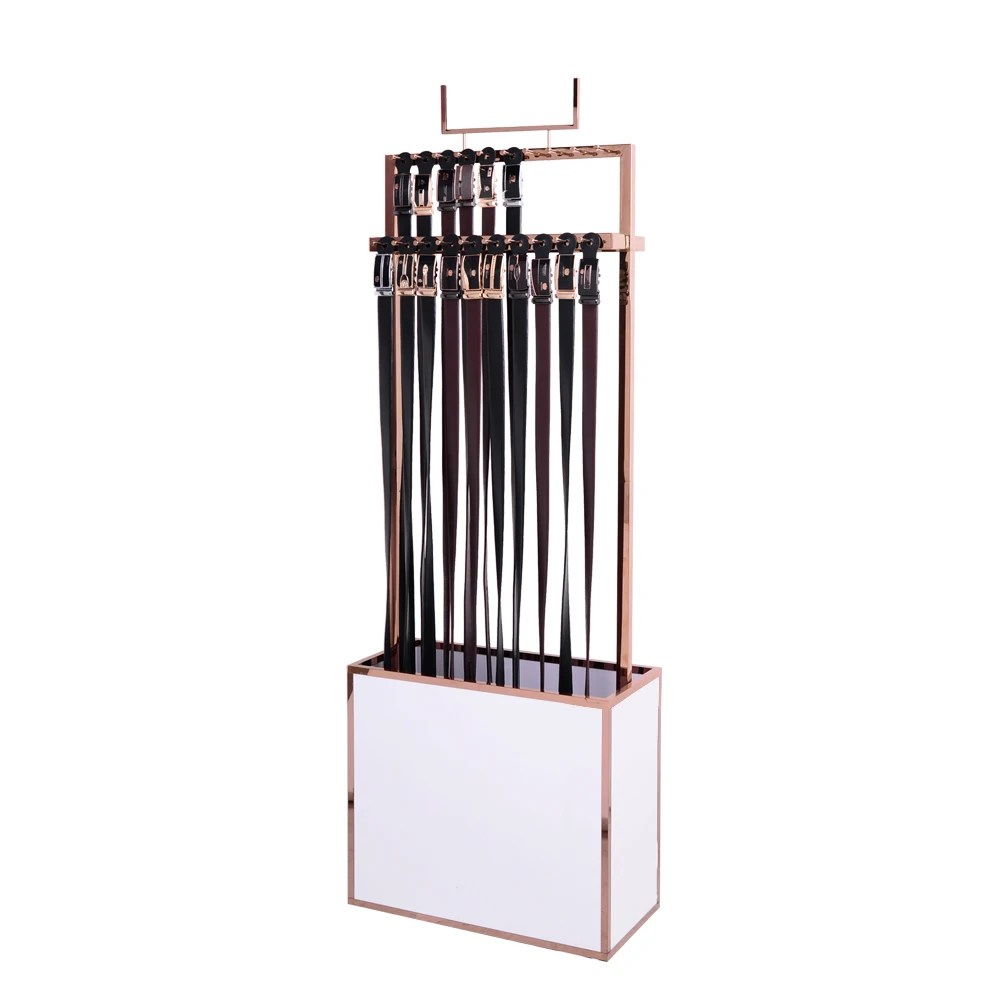 Retail Belt Racks Alibaba.com: Rose Gold Stainless Steel, Custom Leather Belt Display ...