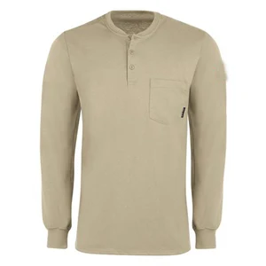 FR Shirts for Summer Flame Resistant Shirt 7.9oz Light Weight CAT2 Work Shirts Work Clothing