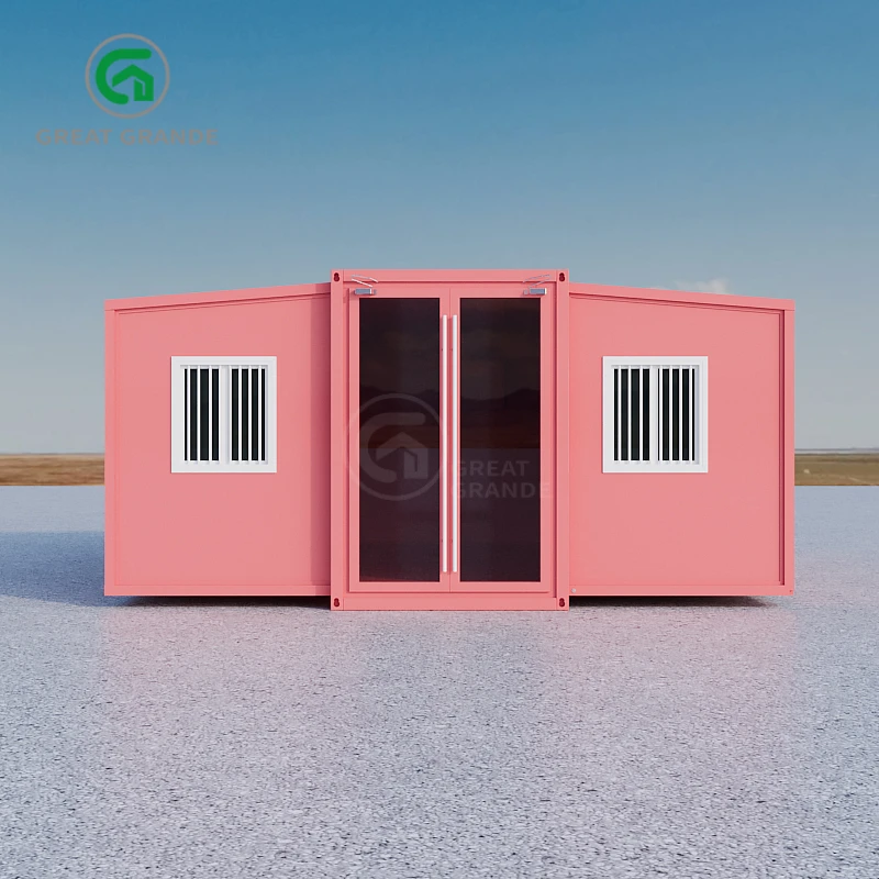 Grande Expandable Container House Folding Movable Home Modern Family Living Functional Prefabricated House