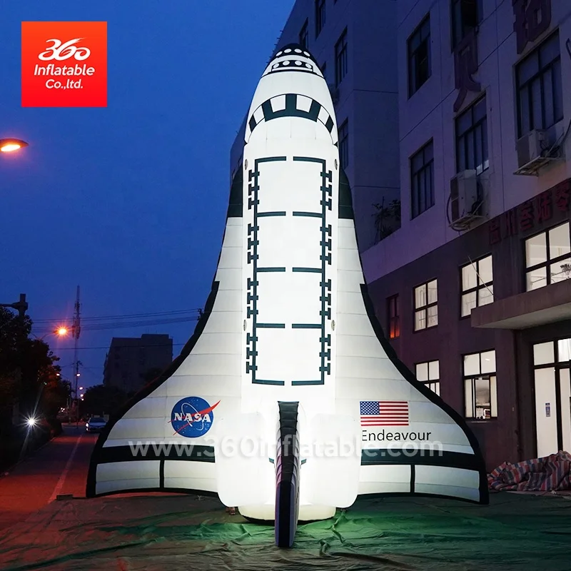 Giant Inflatables Space Shuttle Advertising Custom Inflatable Big Inflatable Rocket
