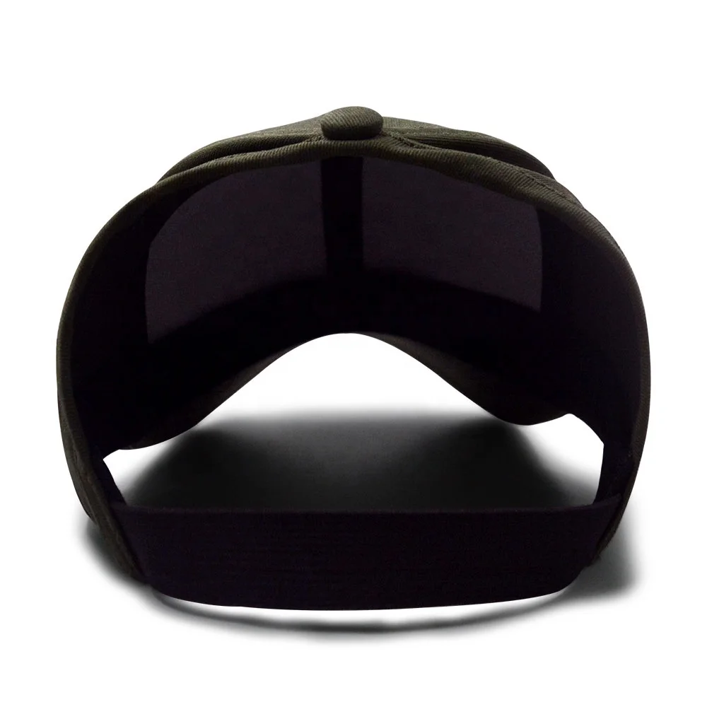 Индивидуальные женские шапки для конского хвоста вышитые на заказ армейского зеленого открывающиеся сзади с конским хвостом девочек длинными