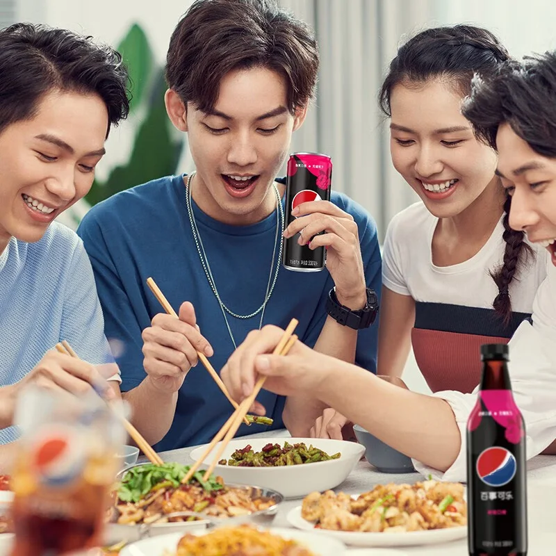 330ml Raspberry Flavor Zero Sugar Carbonated Drinks Exotic Asian Fruit ...