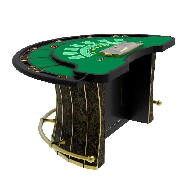 YH Luxuoso Black Jack Gamble Table Casino Mesa De Blackjack Mesa