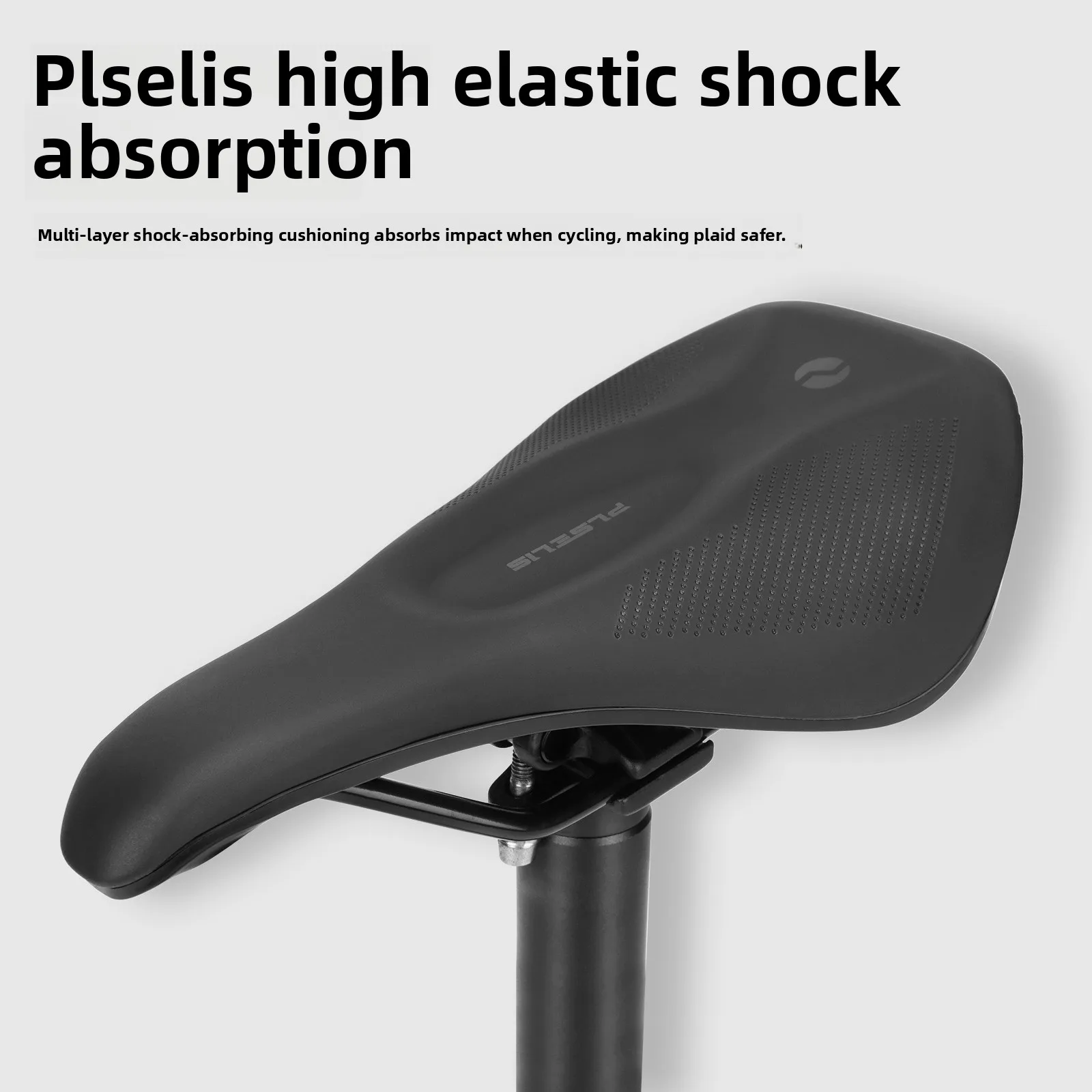 PLSELIS Short Nose Bicycle Saddle - Ergonomic Carbon Road Bike