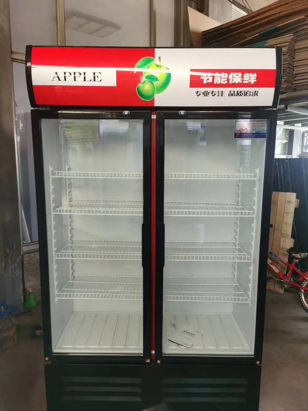 Cold Drink Refrigerator Pepsi Display Refrigerator From Chinese Factory
