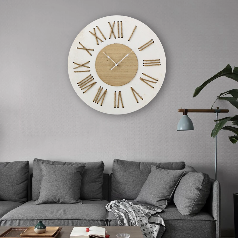 Phota Simple woven wall clock