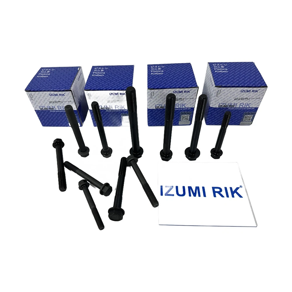 IZUMI RIK for Caterpillar 3406 3456 3616 Cylinder Head Bolt Diesel Engine Parts