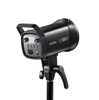 Godox SL100D SL-100D 100W 5600K White Version LCD Panel LED Video Light Continuous Output Bowens Mount Studio Light detail image