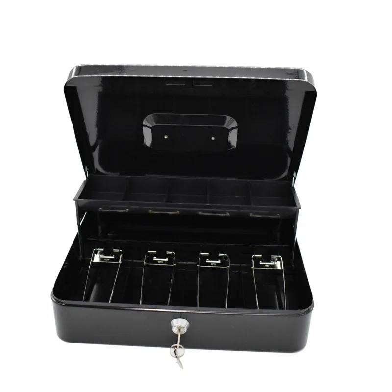 CEQSAFE China Metal Cash Money Box Storage Combination Lock Security Cash Safe Box for Money manufacture