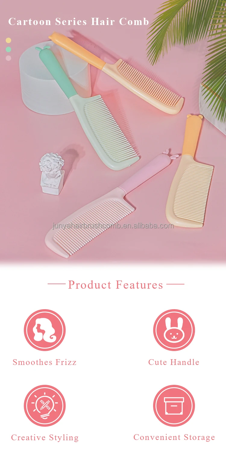 Wholesale Combs Rubber Handle Cute Girl Hair Comb Buy Rubber Handle